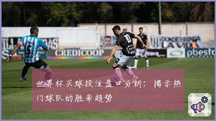 世界杯买球投注盘口分析：揭示热门球队的胜率趋势